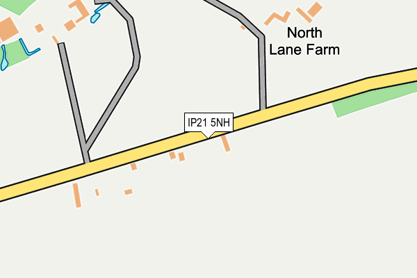 IP21 5NH map - OS OpenMap – Local (Ordnance Survey)