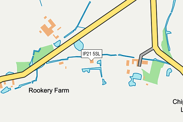 IP21 5SL map - OS OpenMap – Local (Ordnance Survey)