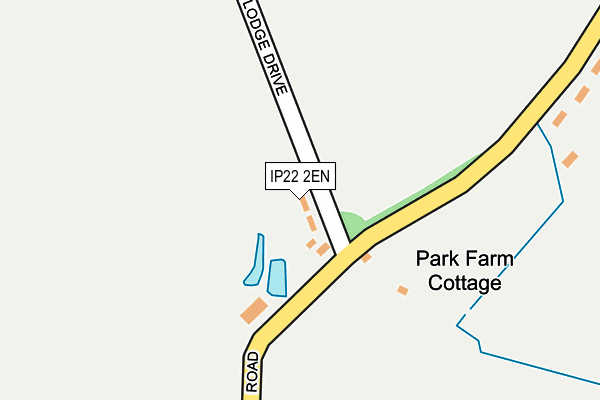 IP22 2EN map - OS OpenMap – Local (Ordnance Survey)