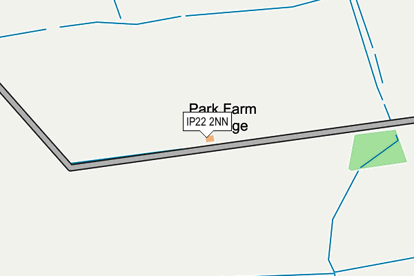 IP22 2NN map - OS OpenMap – Local (Ordnance Survey)