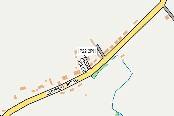 IP22 2PH map - OS OpenMap – Local (Ordnance Survey)