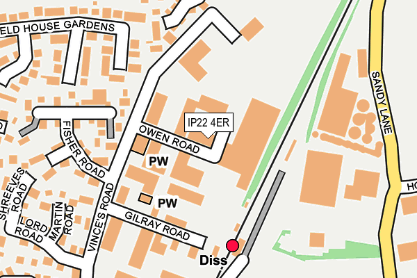 Map of AMBIVET LTD at local scale
