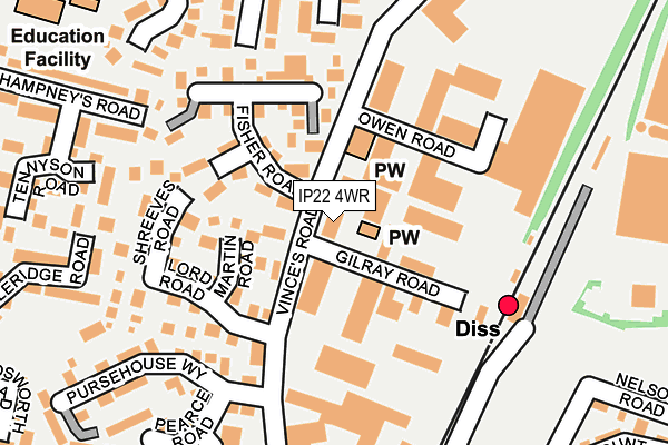 Map of RAMSAY HOLMES DOORS LTD at local scale