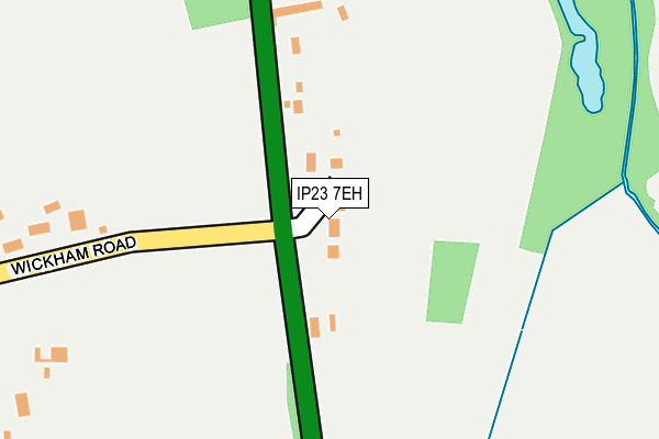 IP23 7EH map - OS OpenMap – Local (Ordnance Survey)