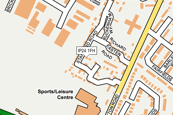 Map of RED SPIRES TRAINING LTD at local scale