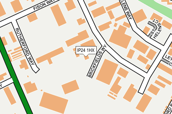 Map of POD MIDCO LIMITED at local scale