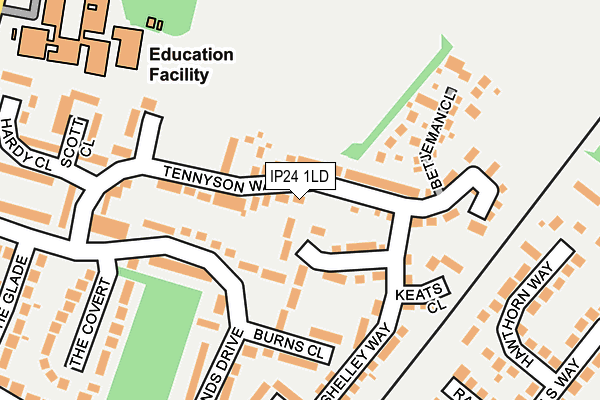 Map of TONTOM LIMITED at local scale
