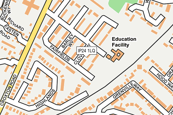 Map of WB PROPERTY MAINTENANCE LTD at local scale