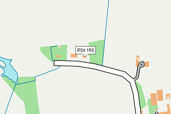 IP24 1RS map - OS OpenMap – Local (Ordnance Survey)