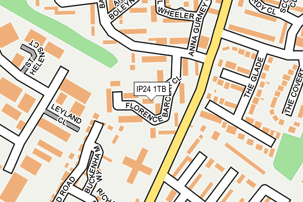 Map of LYNCE LTD at local scale