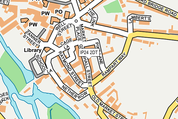 Map of LPR FOOD MART LTD at local scale