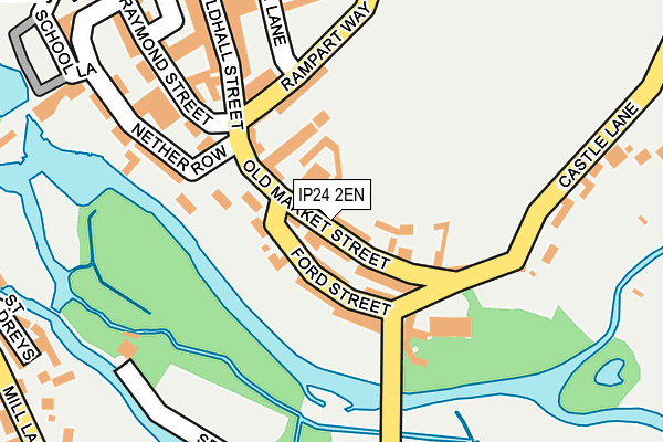 Map of C RUTTERFORD LIMITED at local scale