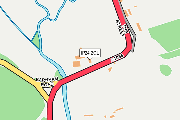 IP24 2QL map - OS OpenMap – Local (Ordnance Survey)
