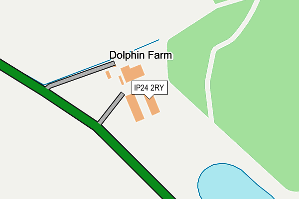 IP24 2RY map - OS OpenMap – Local (Ordnance Survey)