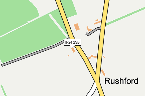 IP24 2SB map - OS OpenMap – Local (Ordnance Survey)