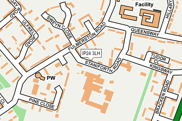 Map of ECO MOBILE TRUCK WASH LTD at local scale