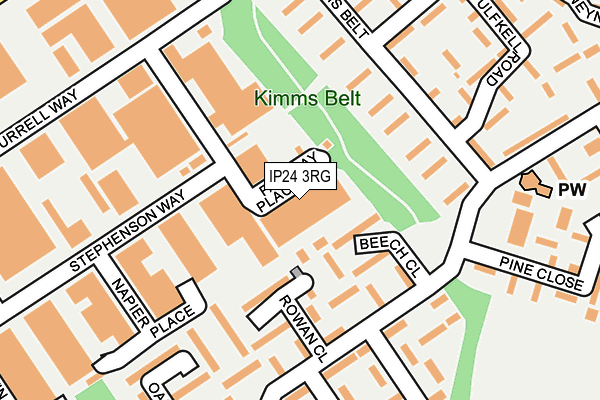 Map of BRETT TILLY FLOORING LIMITED at local scale