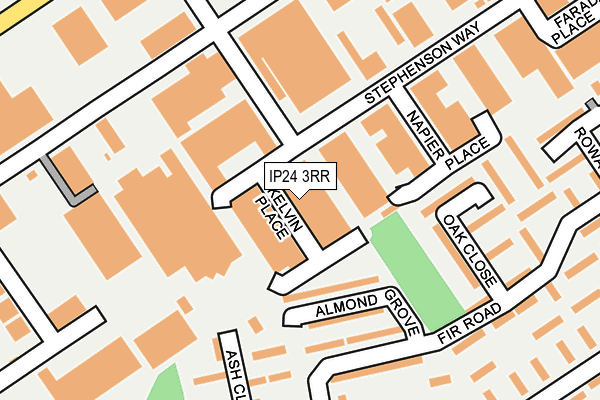 Map of ARKHAM AUTOMOTIVE LTD at local scale