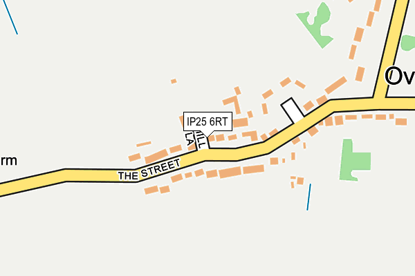 IP25 6RT map - OS OpenMap – Local (Ordnance Survey)