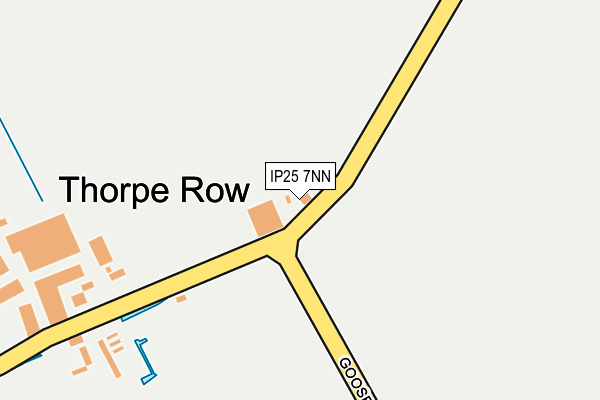 IP25 7NN map - OS OpenMap – Local (Ordnance Survey)