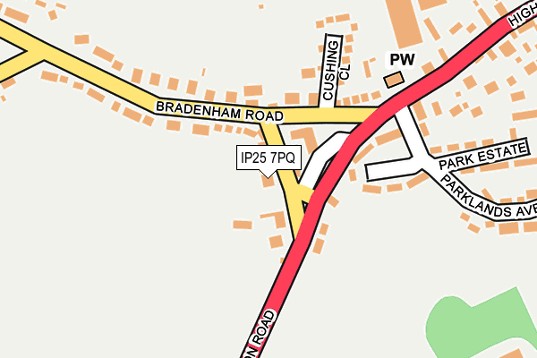 Map of TERRY'S BUTCHERS LIMITED at local scale