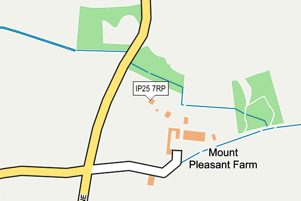 IP25 7RP map - OS OpenMap – Local (Ordnance Survey)