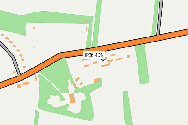 IP26 4DN map - OS OpenMap – Local (Ordnance Survey)