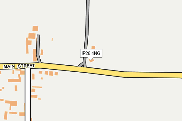 IP26 4NG map - OS OpenMap – Local (Ordnance Survey)