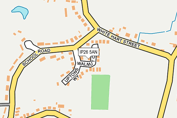 IP26 5AN map - OS OpenMap – Local (Ordnance Survey)