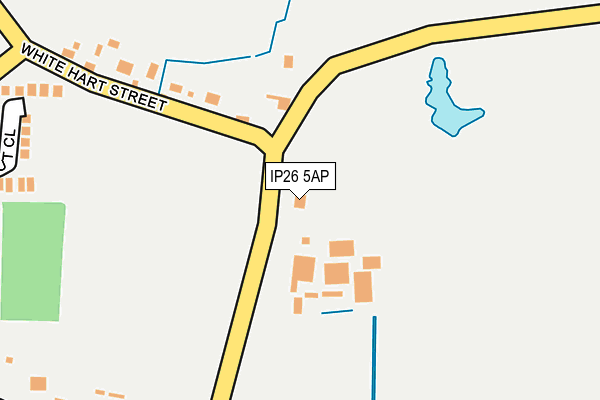 IP26 5AP map - OS OpenMap – Local (Ordnance Survey)