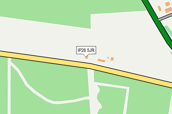 IP26 5JR map - OS OpenMap – Local (Ordnance Survey)