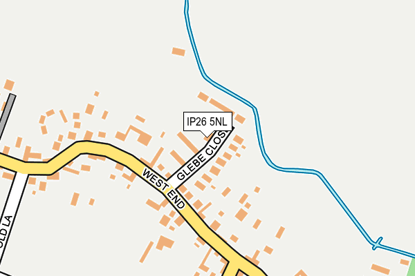 IP26 5NL map - OS OpenMap – Local (Ordnance Survey)