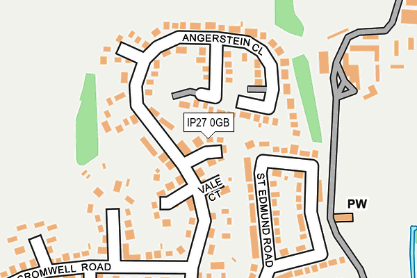 IP27 0GB map - OS OpenMap – Local (Ordnance Survey)