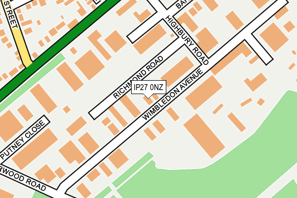 Map of CHASE TRADE CENTRE LTD at local scale
