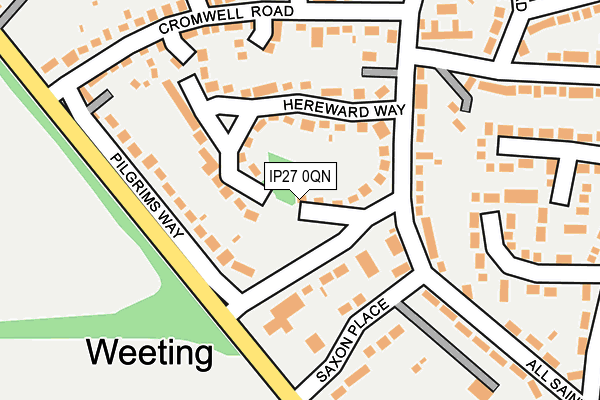 Map of ALWEETING LTD at local scale