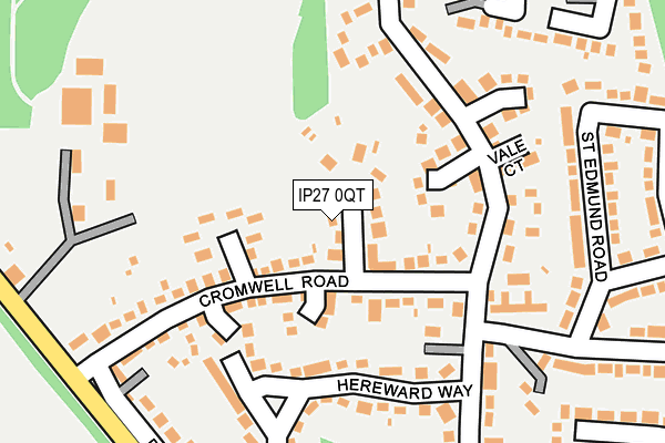 IP27 0QT map - OS OpenMap – Local (Ordnance Survey)