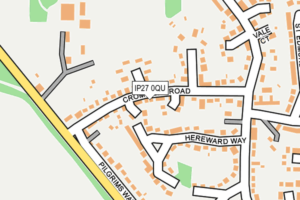 IP27 0QU map - OS OpenMap – Local (Ordnance Survey)