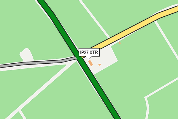 IP27 0TR map - OS OpenMap – Local (Ordnance Survey)