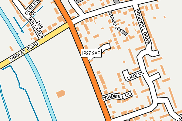 Map of DE5S LIMITED at local scale