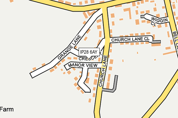 IP28 6AY map - OS OpenMap – Local (Ordnance Survey)