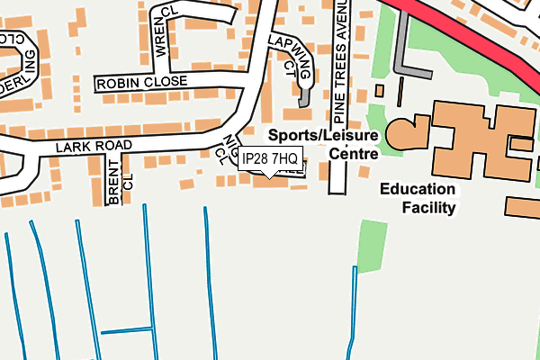 Map of GIPPING VALLEY HOLDINGS LTD at local scale