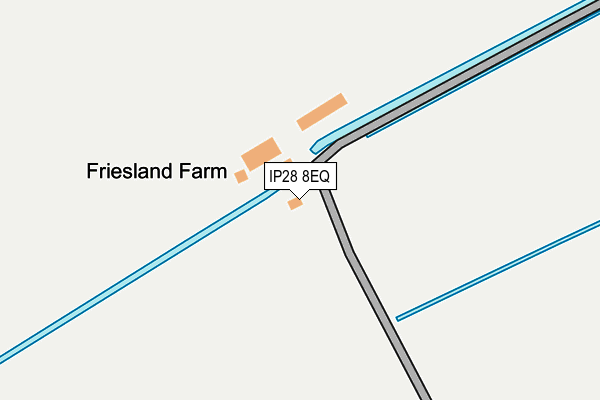 IP28 8EQ map - OS OpenMap – Local (Ordnance Survey)