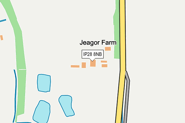 IP28 8NB map - OS OpenMap – Local (Ordnance Survey)