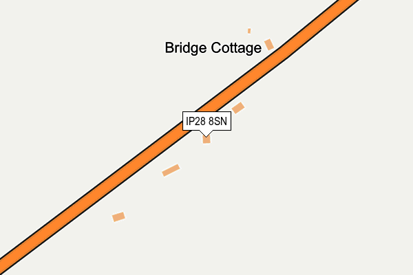 IP28 8SN map - OS OpenMap – Local (Ordnance Survey)