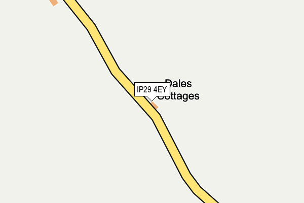 IP29 4EY map - OS OpenMap – Local (Ordnance Survey)