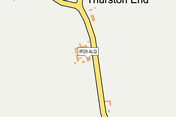 IP29 4LQ map - OS OpenMap – Local (Ordnance Survey)