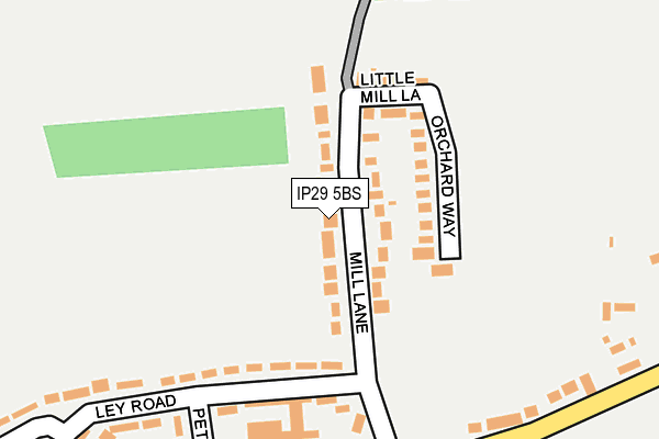 Map of BLACK BARN COMMERCE LIMITED at local scale