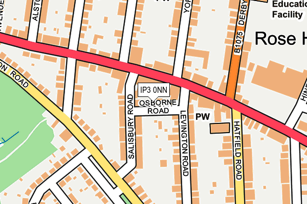 IP3 0NN map - OS OpenMap – Local (Ordnance Survey)