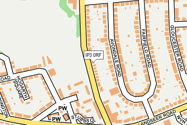 Map of MARYSOCKS LTD at local scale