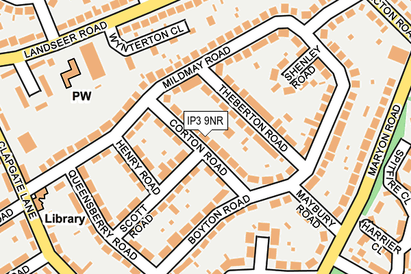 Map of LADYBUG ANGEL LTD at local scale